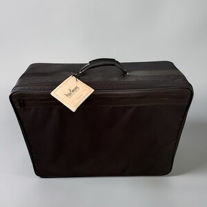 Rare Vintage Collectors Item Hartmann Black on Black Soft-Sided Suitcase NWT